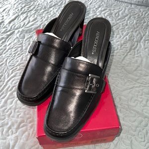Black Loafer Heels